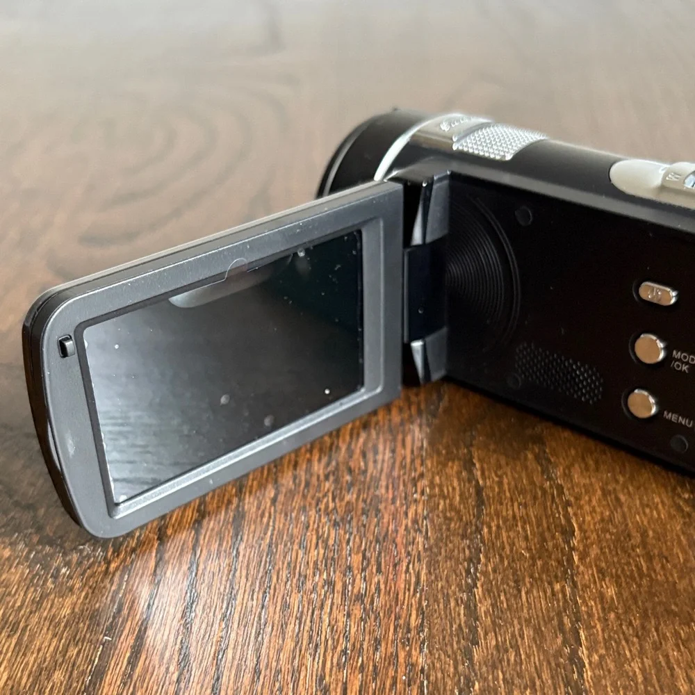 Black DVC Full HD Camcorder with Case
